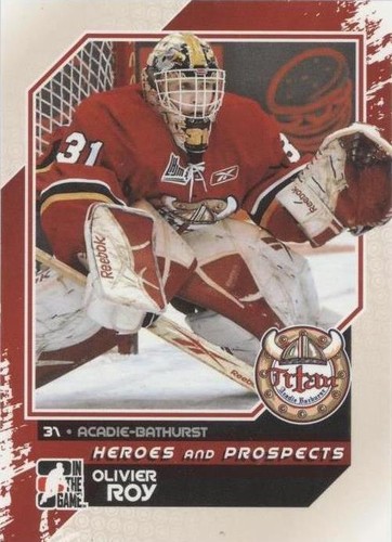 2010-11 In the Game Heroes and Prospects - Olivier Roy #60