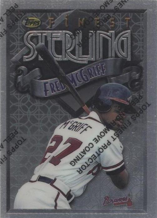 1996 Topps Finest - Fred McGriff #218