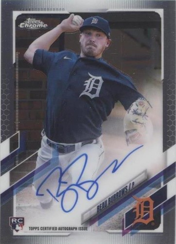 2021 Topps Chrome - Beau Burrows #RA-BB