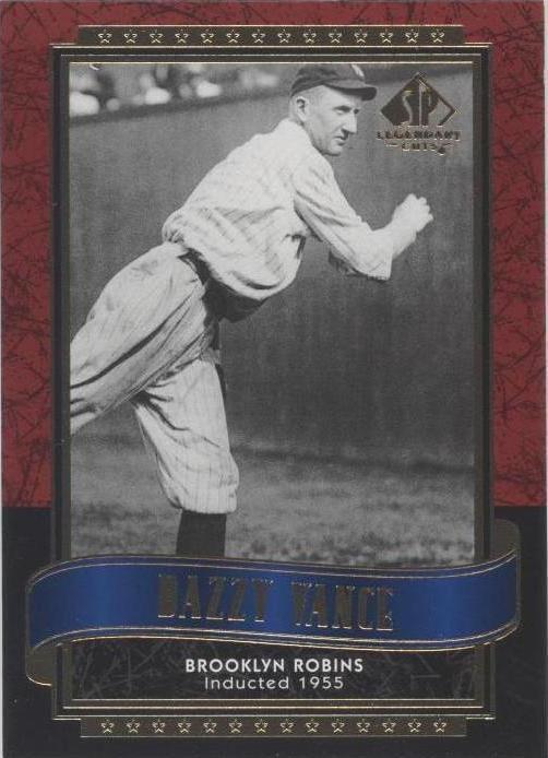 2003 SP Legendary Cuts - Dazzy Vance #28