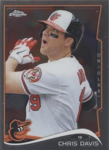 2014 Topps Chrome - Chris Davis #132