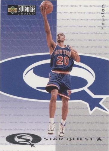 1997-98 Upper Deck Collector's Choice - Allan Houston #SQ43