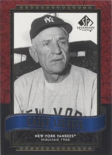 2003 SP Legendary Cuts - Casey Stengel #22