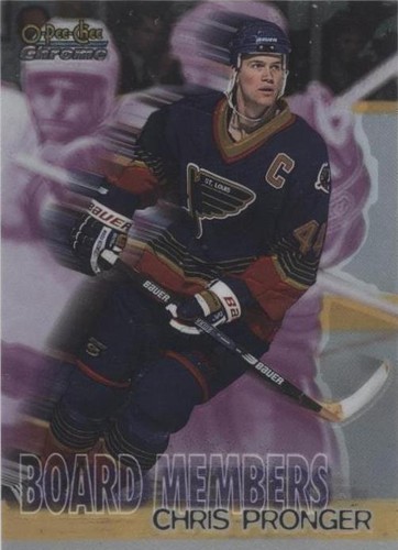 1998-99 O-Pee-Chee Chrome - Chris Pronger #B1