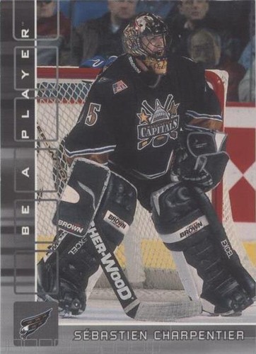 2001-02 In the Game Be A Player Memorabilia - Sebastien Charpentier #328