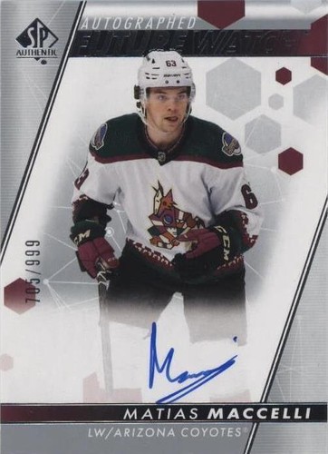 2022-23 SP Authentic - Matias Maccelli #115