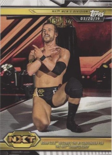 2019 Topps WWE NXT - Adam Cole #84