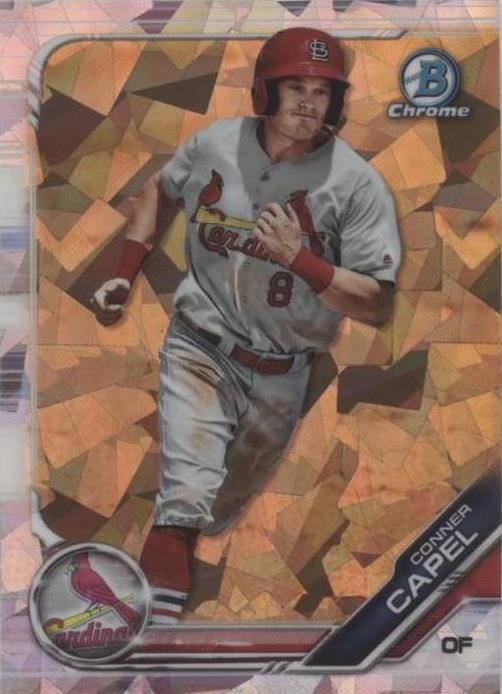 2019 Bowman Chrome Draft Sapphire Edition - Conner Capel #BDC-110