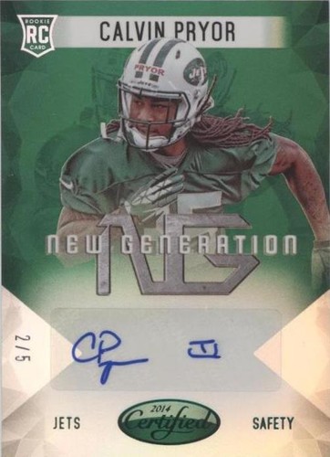 2014 Panini Certified Calvin Pryor #NG-CP