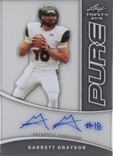 2015 Leaf Trinity Garrett Grayson #PA-GG1