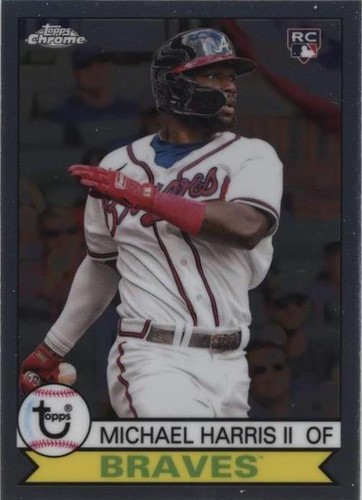 2023 Topps Chrome Lids Mitchell & Ness - Michael Harris II #79-1