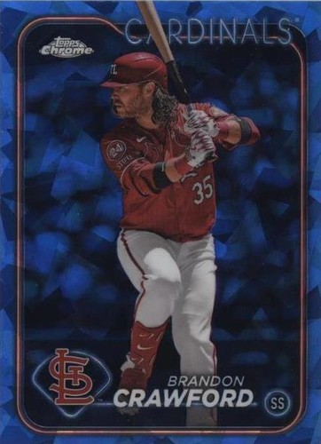 2024 Topps Chrome Update Series Sapphire Edition - Brandon Crawford #USCS31