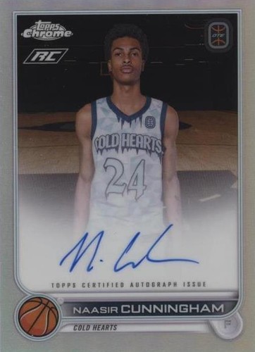 2022-23 Topps Chrome OTE Overtime Elite - Naasir Cunningham #CA-NC3