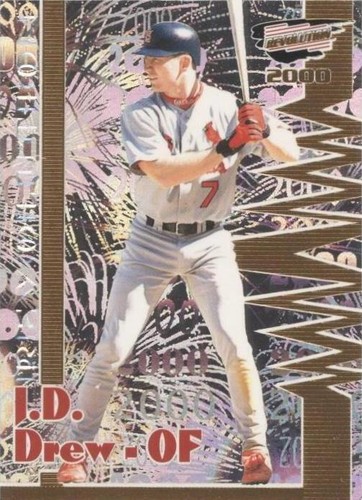 2000 Pacific Revolution - J.D. Drew #117