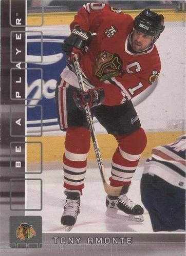 2001-02 In the Game Be A Player Memorabilia - Tony Amonte #257
