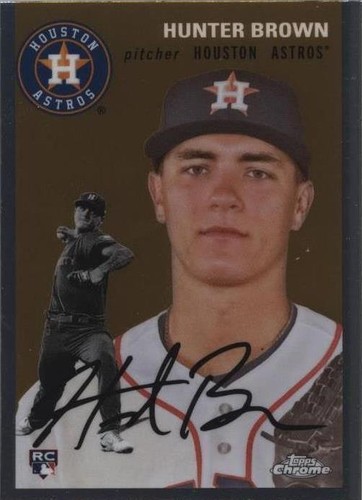 2023 Topps Chrome Platinum Anniversary - Hunter Brown #164