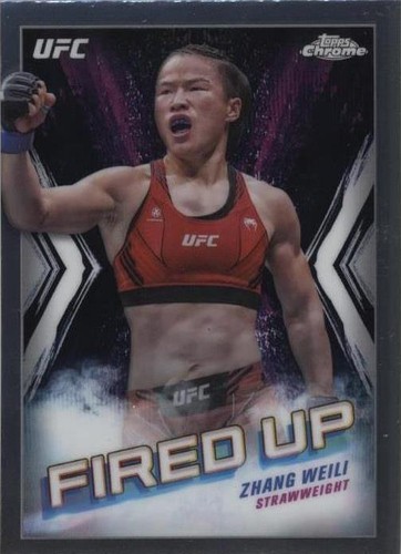 2024 Topps Chrome UFC - Zhang Weili #FDP-5