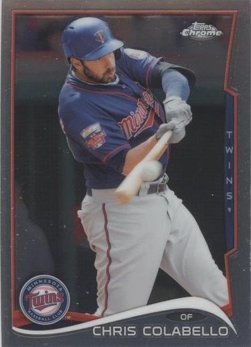 2014 Topps Chrome - Chris Colabello #84