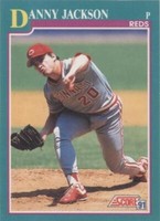 1991 Score - Danny Jackson #601