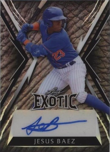2023 Leaf Exotic - Jesus Baez #BA-JB3