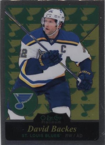 2015-16 O-Pee-Chee Platinum - David Backes #R37