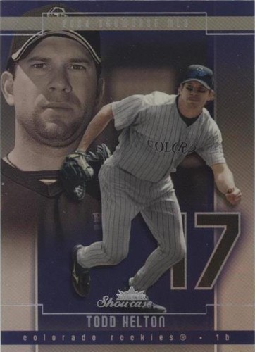2004 Fleer Showcase - Todd Helton #25