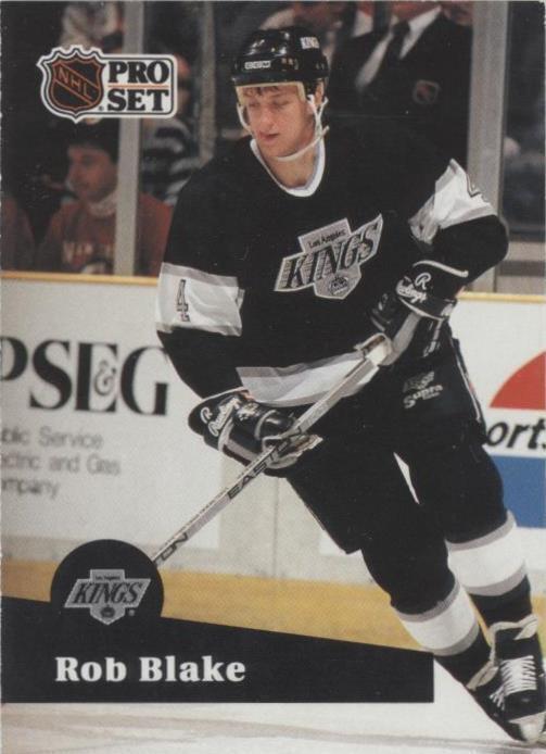 1991-92 Pro Set - Rob Blake #92
