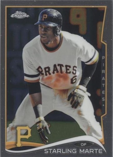 2014 Topps Chrome - Starling Marte #172