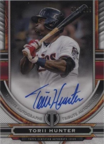 2023 Topps Tribute - Torii Hunter #TA-THU