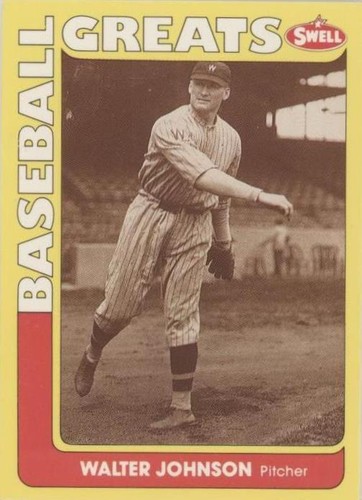 1991 Swell Baseball Greats - Walter Johnson #130
