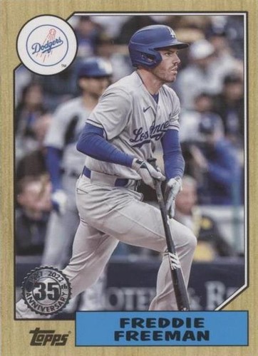 2022 Topps Update Series - Freddie Freeman #87TBU-25
