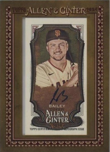 2024 Topps Allen & Ginter - Patrick Bailey #MA-PB