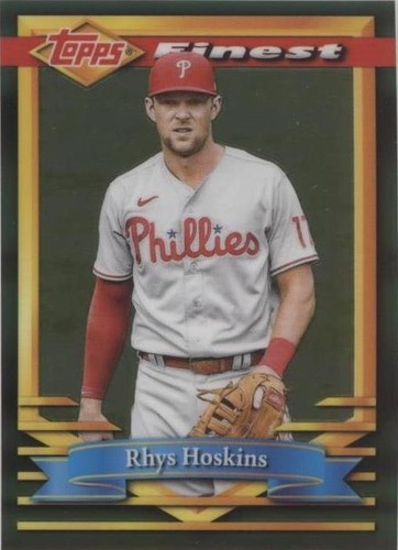 2021 Topps Finest Flashbacks - Rhys Hoskins #80