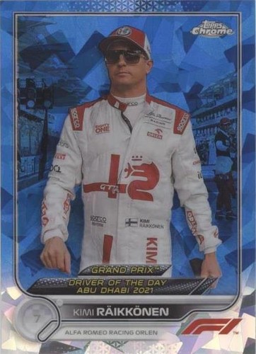 2022 Topps Chrome Sapphire Edition Formula 1 - Kimi Raikkonen #193