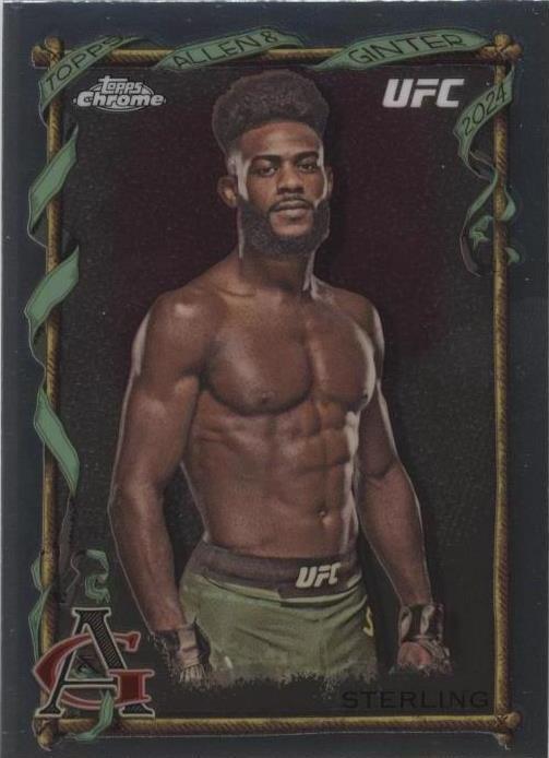 2024 Topps Chrome UFC - Aljamain Sterling #AAG-5