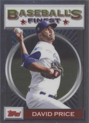 2020 Topps Finest Flashbacks - David Price #52