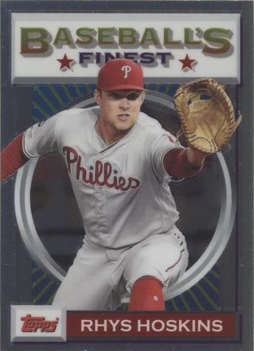 2020 Topps Finest Flashbacks - Rhys Hoskins #175
