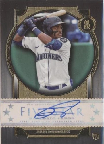 2022 Topps Five Star - Julio Rodriguez #FSA-JUR