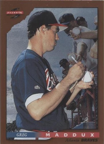 1996 Score - Greg Maddux #1