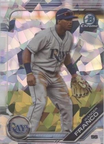 WANDER FRANCO ~ 2019 Bowman Draft Chrome Sapphire Edition RC