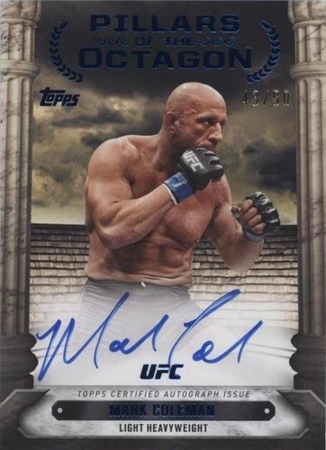 2024 Topps UFC Knockout - Mark Coleman #PTG-MCN