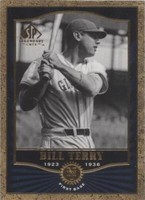 2001 SP Legendary Cuts - Bill Terry #37