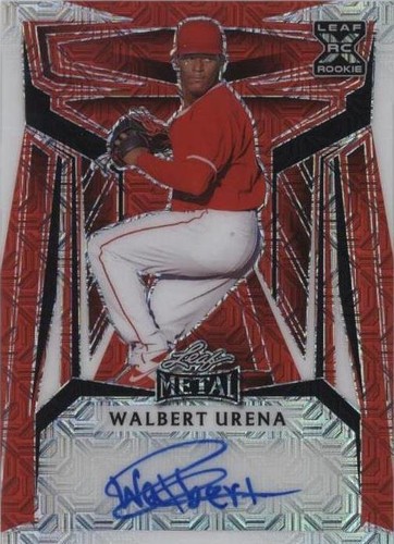 2023 Leaf Metal - Walbert Urena #BA-WU1