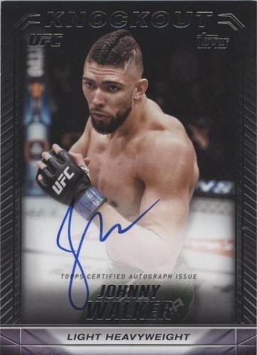 2024 Topps UFC Knockout - Johnny Walker #KNA-JWR