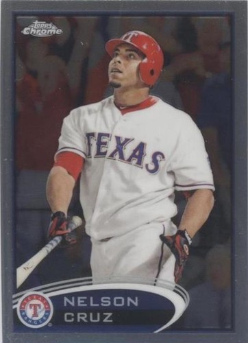2012 Topps Chrome - Nelson Cruz #57