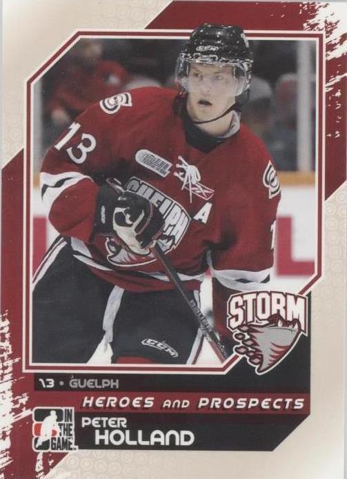 2010-11 In the Game Heroes and Prospects - Peter Holland #37