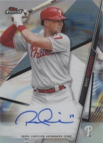 2020 Topps Finest - Rhys Hoskins #FA-RH