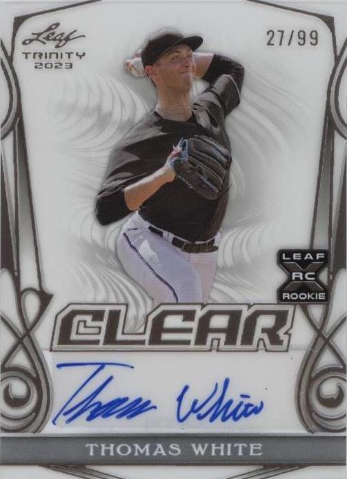2023 Leaf Trinity - Thomas White #CA-TW1