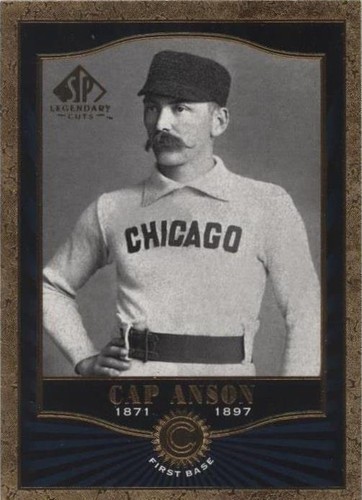 2001 SP Legendary Cuts - Cap Anson #18