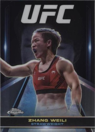2024 Topps Chrome UFC - Zhang Weili #SUG-15
